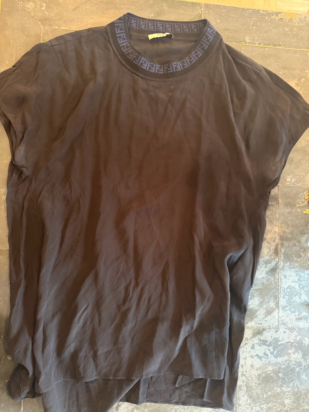 Fendi logo short sleeve shirt